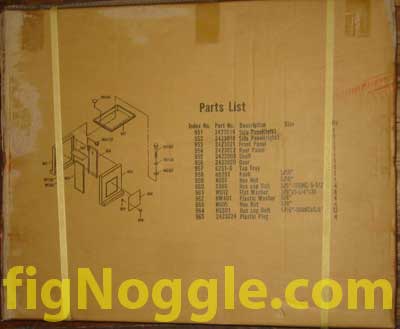 rf45 stand back of box
