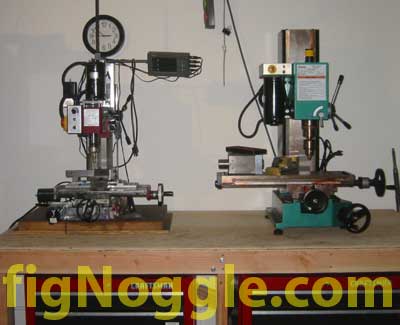 x2 and x3 mills side by side